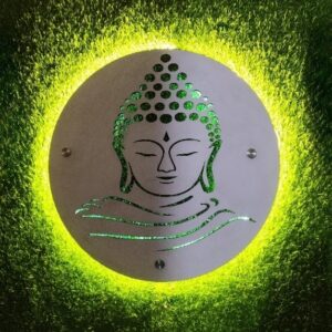 LED Artwork of Lord Buddha