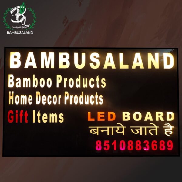 2D LED Sign Board Size: Dimensions and Specifications